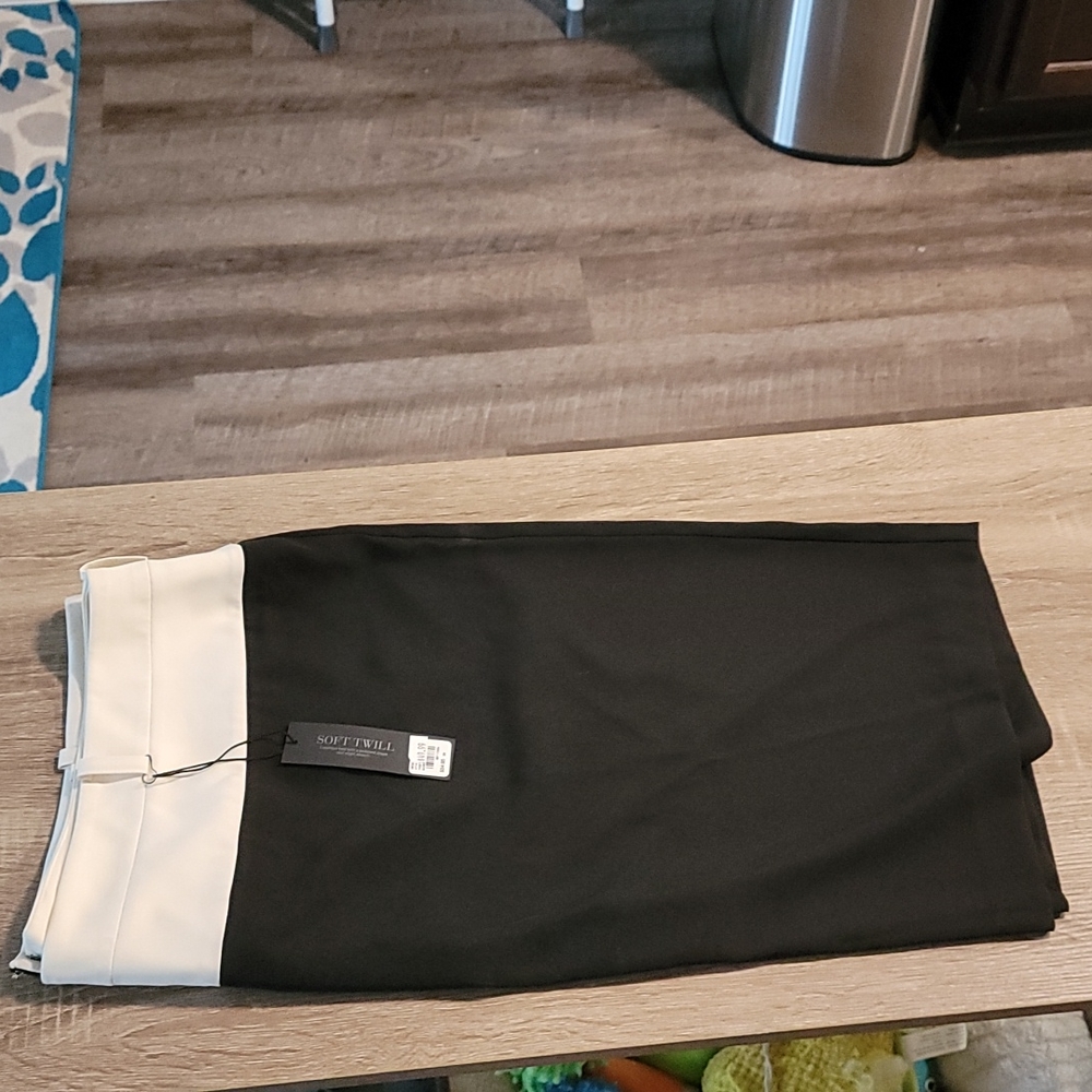 Knee length skirt.  Perfect for work suits!